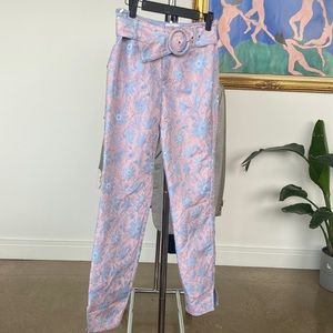 LPA | Floral Belted Pant